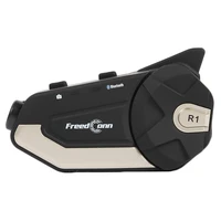 1080p wifi motorcycle helmet dashcam freedconn r1 dvr bluetooth compatible intercom pairing waterproof interphone headset