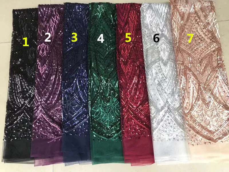 Лучшее качество Cyndi-9.3601 вышитая африканская Тюлевая кружевная ткань Африканская