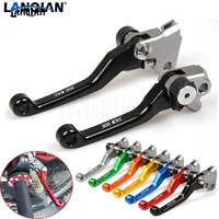 cnc laser printing motorcycle dirt bike pivot brake clutch levers for 300 exc 2014 2018 motocross accessories 300exc exc 300