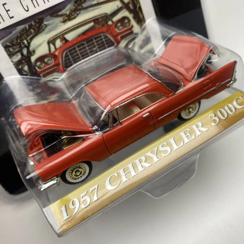 1:64 1957 Chrysler 300C оранжевый сплав модель автомобиля металлические игрушки для детей