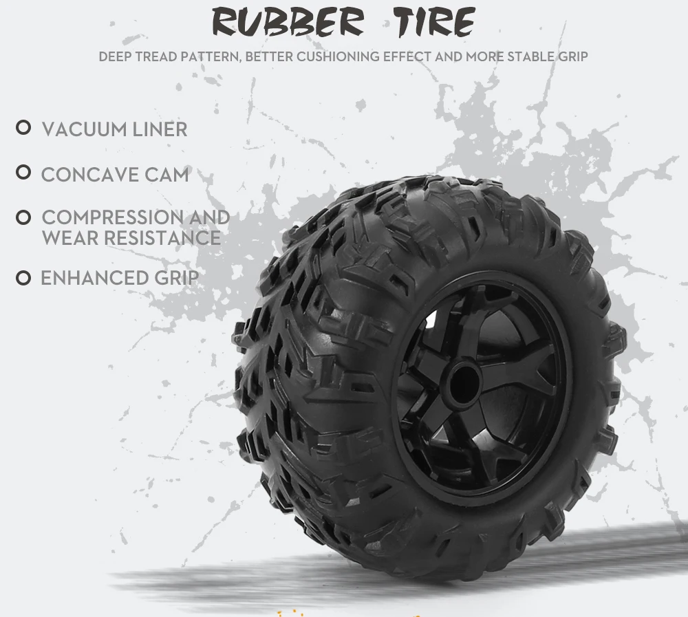 Полноприводный Радиоуправляемый автомобиль 1:12 машина для скалолазания Bigfoot с