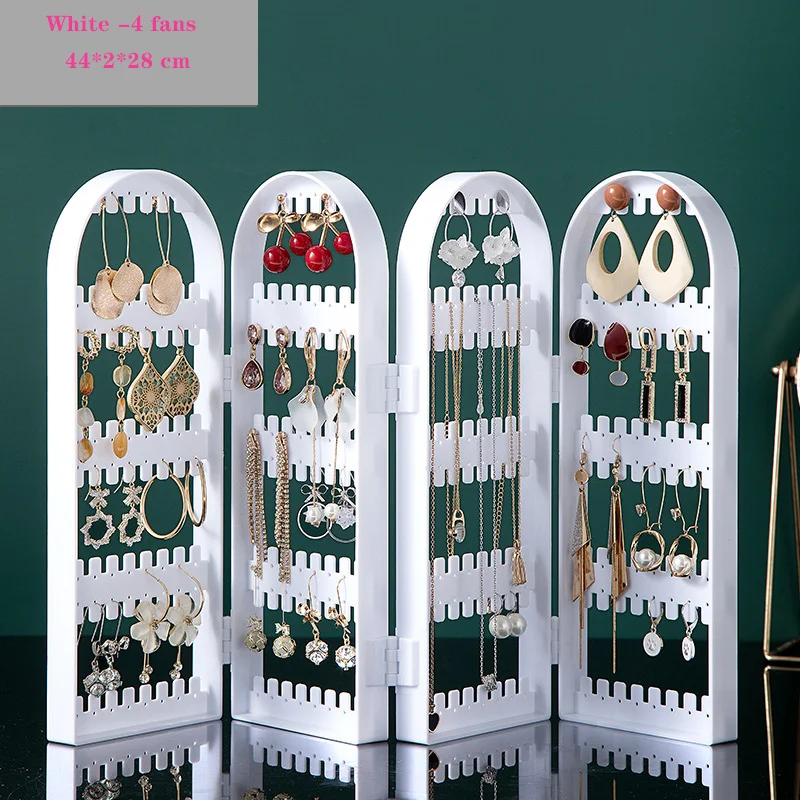 

Многофункциональная стойка для хранения сережек, акриловый прозрачный держатель для сережек, подвеска для ювелирных изделий, подставка-де...