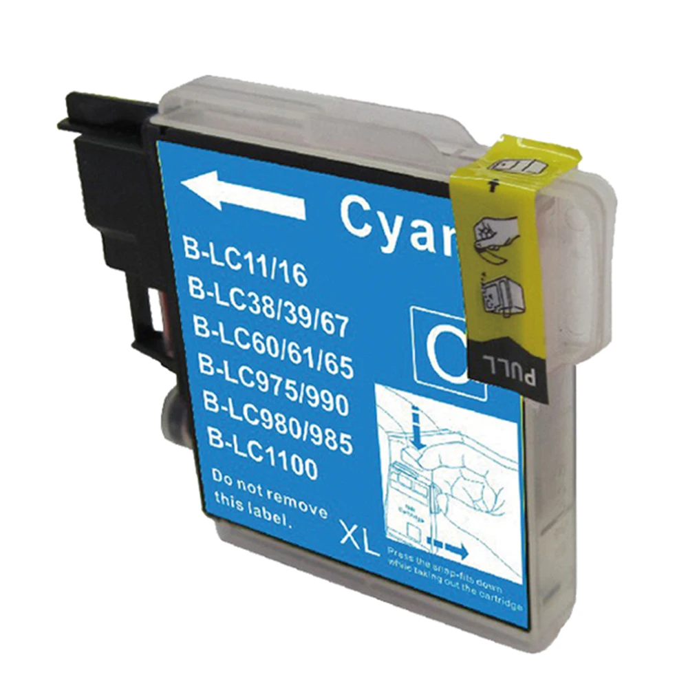 YC LC 980 LC985 LC1100BK LC1100C LC1100M LC1100Y совместимый для MFC 250C 255CW 257CW J270W 290C 490CN 490CW 495CN 585CW