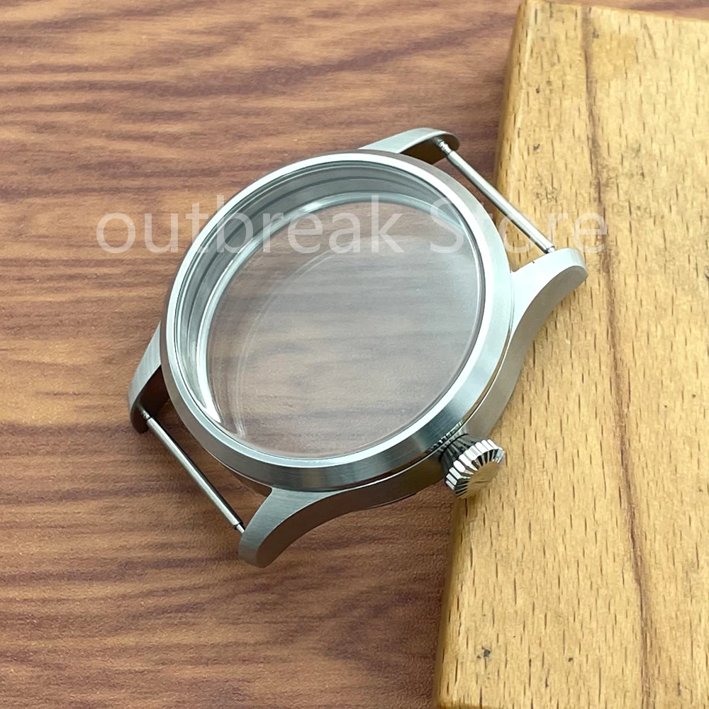 Сапфировое стекло corgтело 42 мм запчасти для часов DIY ETA 6497 6498 Seagull ST3600 ST3620 ручной