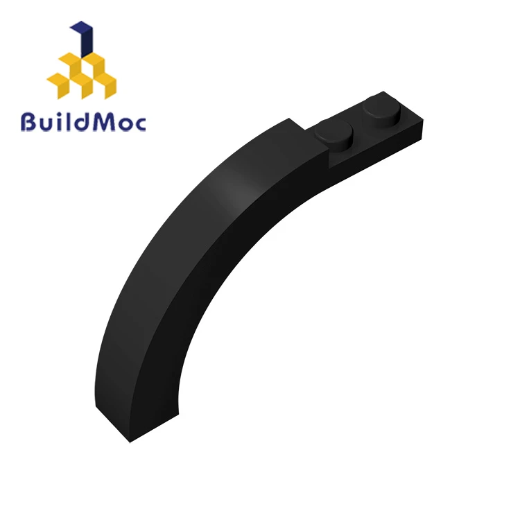 BuildMOC 15967 Арка из кирпича 1x6x3 1/3 изогнутый верх для строительных блоков детали