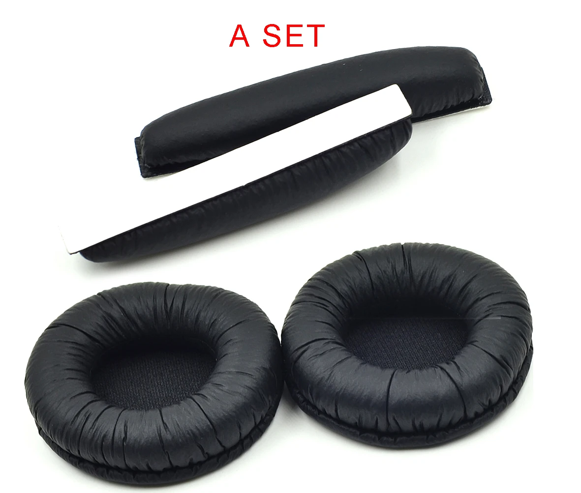 A SET Амбушюры Defean с подушками для наушников Sennheiser px200 px100 px 200 PX100II px200II 50 мм - Цвет: A SET