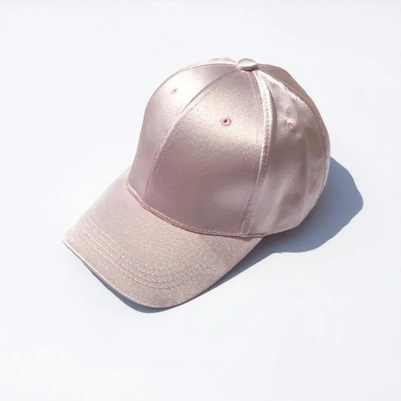 

Baseball Cap Women Hat Summer Hats For Women Men Satin Sold Baseball Cap Casquette Gorras Casual Sport Fashion