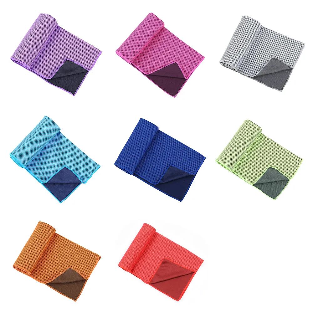 

Cooling Sports Towel Outdoor Fitness Climbing Yoga Exercise Rapid Microfiber Fabric Quick-Dry Physical Cooling Ice Towels