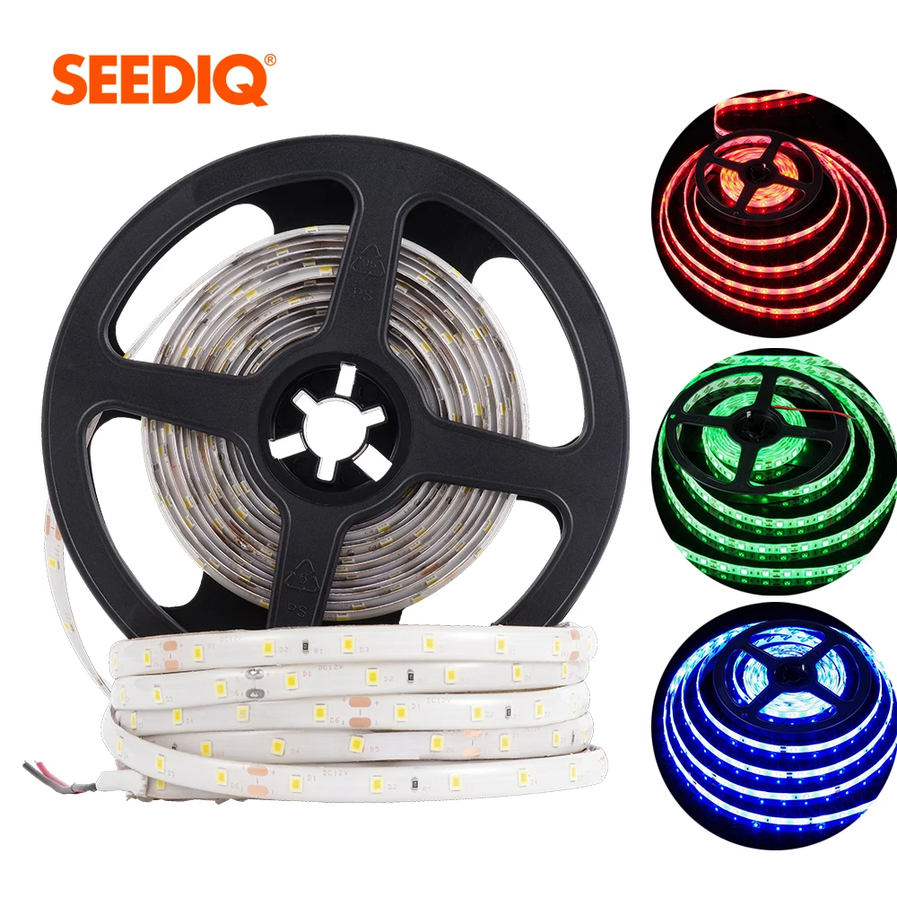 Светодиодная лента 12 В 2835 SMD 300 светодиодов/5 м водонепроницаемая гибкая