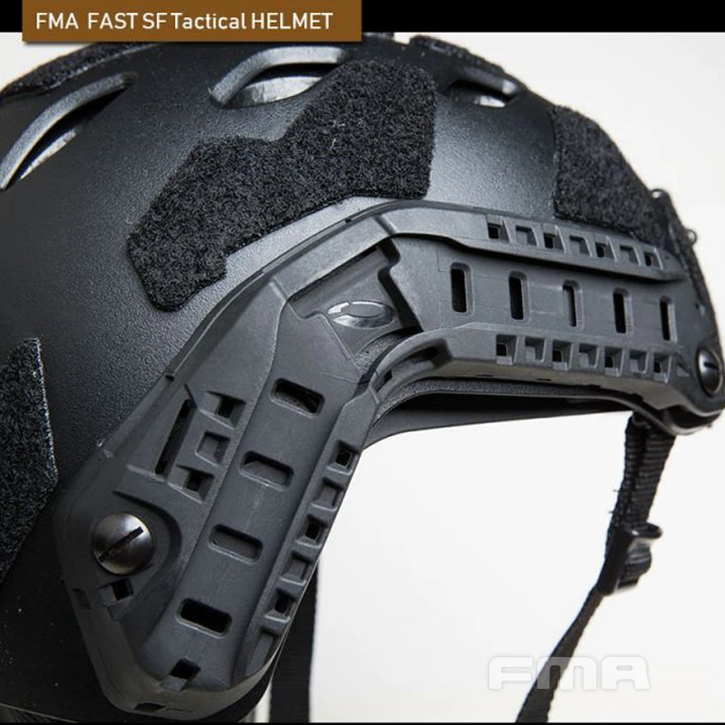 Тактический шлем FMA FAST SF с кожухом NVG головной убор для страйкбола полулицевая