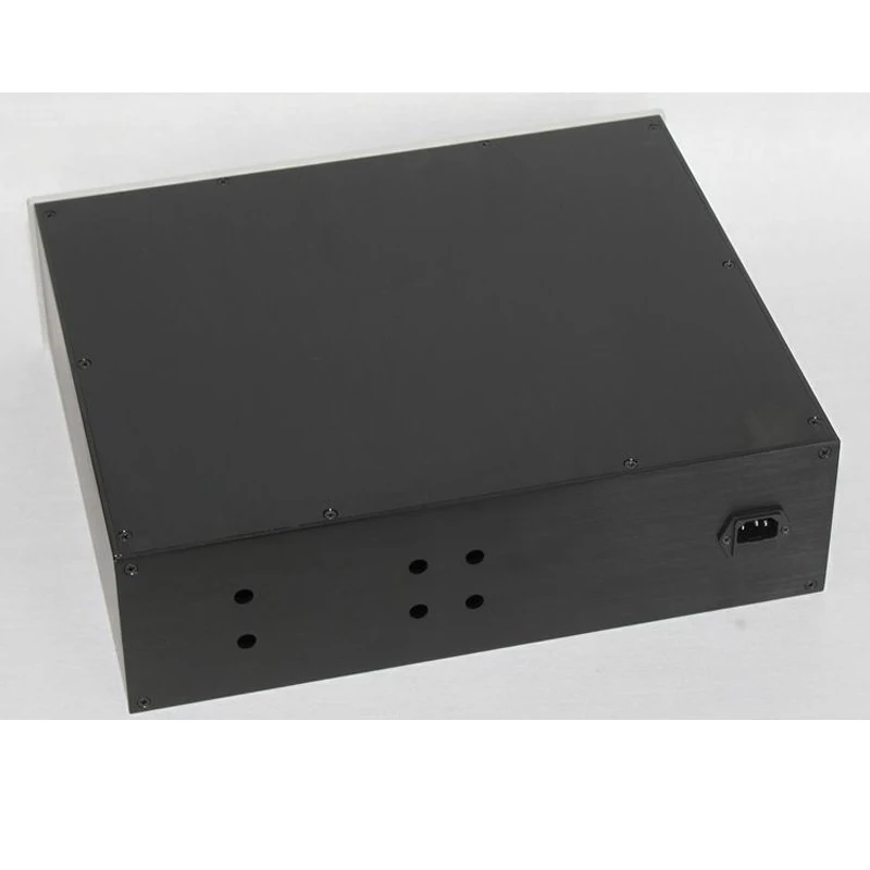 

Vogue 350*425*120MM WA121 All Aluminum Amplifier Chassis Box House DIY Enclosure With Feet Screw Amplifier Case Shell