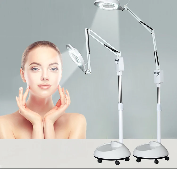 Светодиодная лампа холодсветильник увеличительное стекло для салона красоты