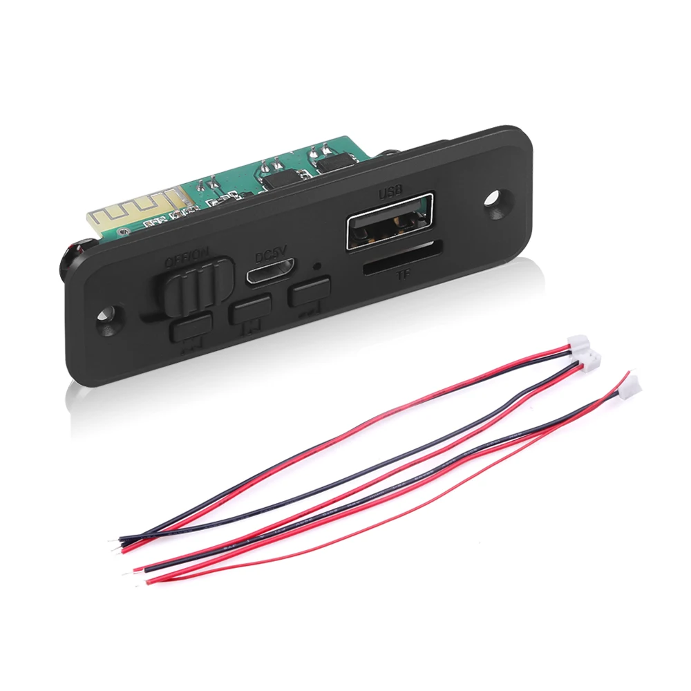 Bluetooth MP3 WMA декодер kebidu плата постоянного тока 5 В аудио модуль USB TF радио