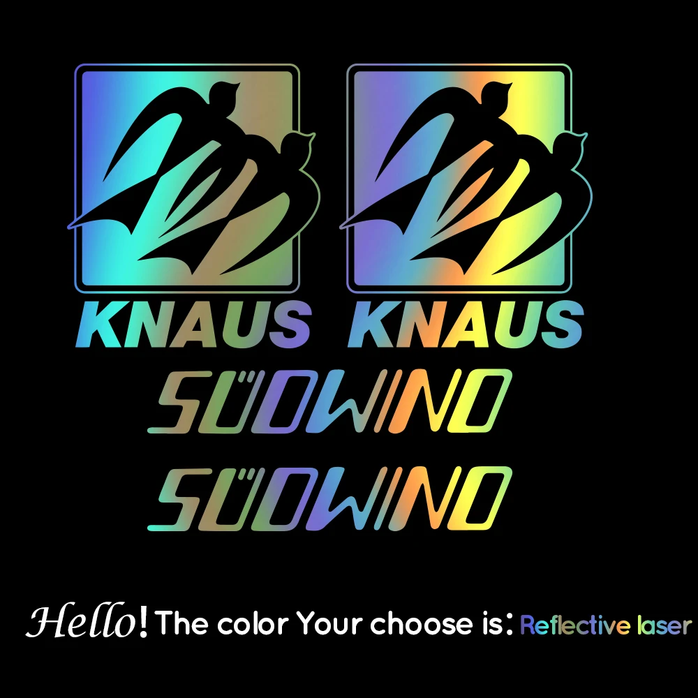

Наклейка для жилого автофургона 2 x Knaus Old SÜDWIND adesivi