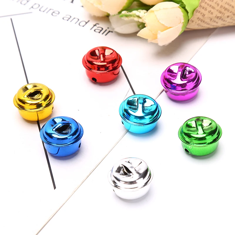 

50pcs 20mm Mixed Color Gingle Bells DIY Pets Toys Handmade Crafts Ornaments Christmas bell Decoration