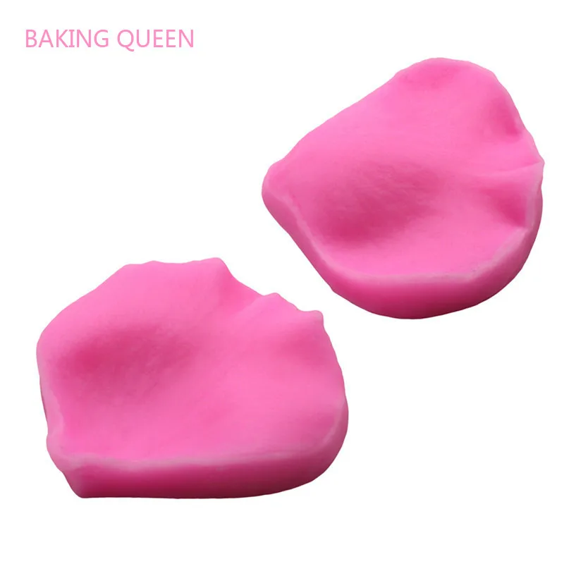 Выпечка королева 3D лепестки роз тисненая силиконовая форма помадка украшения