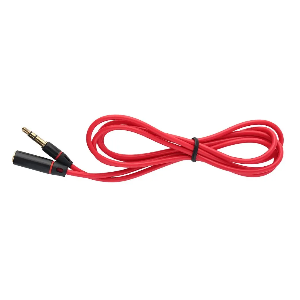 

3.5mm Male To Female Stereo Audio Aux Headphones Headsets Computer Cables Connector Jack Socket Extension Cords