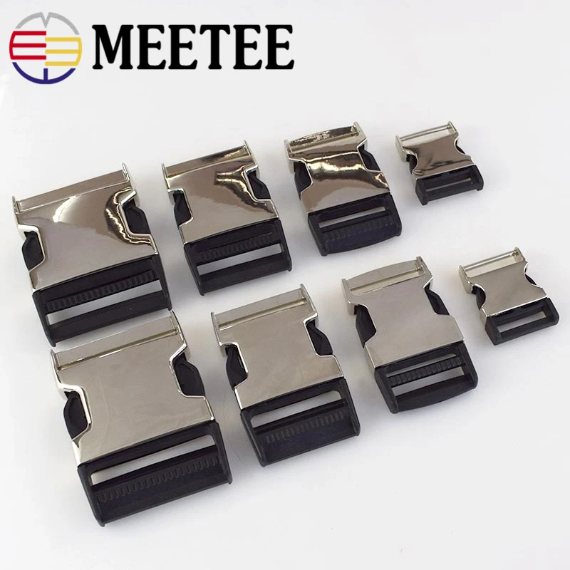 Металлическая сумка Meetee 25 50 мм 2 шт. пряжки для багажа обуви одежды собак воротник