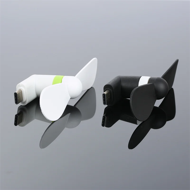 

3.1 Type C Port Mini Electric Phone Fan Portable Micro USB Cooling Fan Cooler For Mobile Android Cell Phone