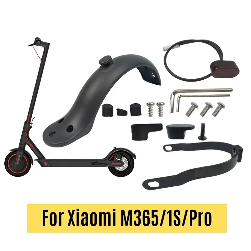 

Durable Scooter Mudguard for Xiaomi Mijia M365/1s/Pro Electric Scooter Upgraded Splash Fender for Xiaomi M365 Scooter Accessory