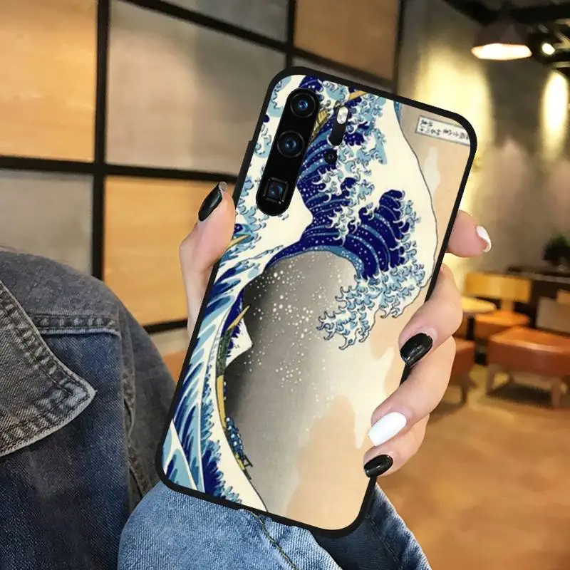 

Japan The Great Wave off Kanagawa Phone Case Funda For Huawei P9 P10 P20 P30 Lite 2016 2017 2019 plus pro P smart