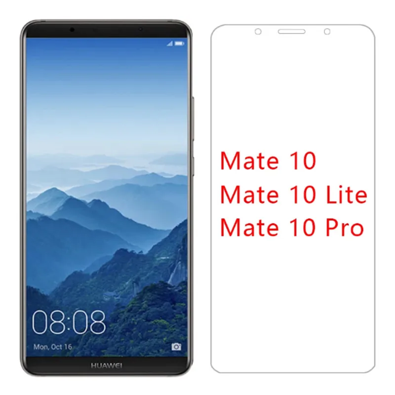 Закаленное стекло для Huawei Mate 10Pro 7 8 9 10 20 lite защитная пленка экрана телефона Light mate10