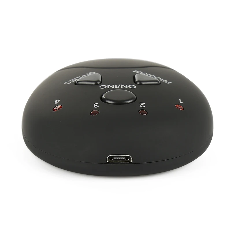 

Black Smart Wireless Fitness Instrument Host Silica Gel Muscle Training Exercise Massage Machine Accessories Controller