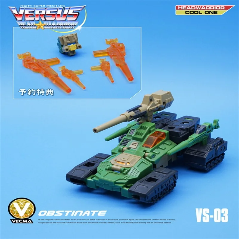 Трансформация головных мастеров mft VS-03 VS03 Weirdwolf Cupola CHROMEDOME Hardhead фигура игрушки |