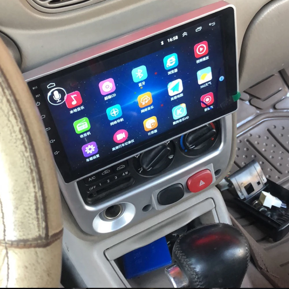 Автомобильный мультимедийный GPS навигатор 64 ГБ Android 10 0 2Din для Kia Pride Rio 2005 Авторадио