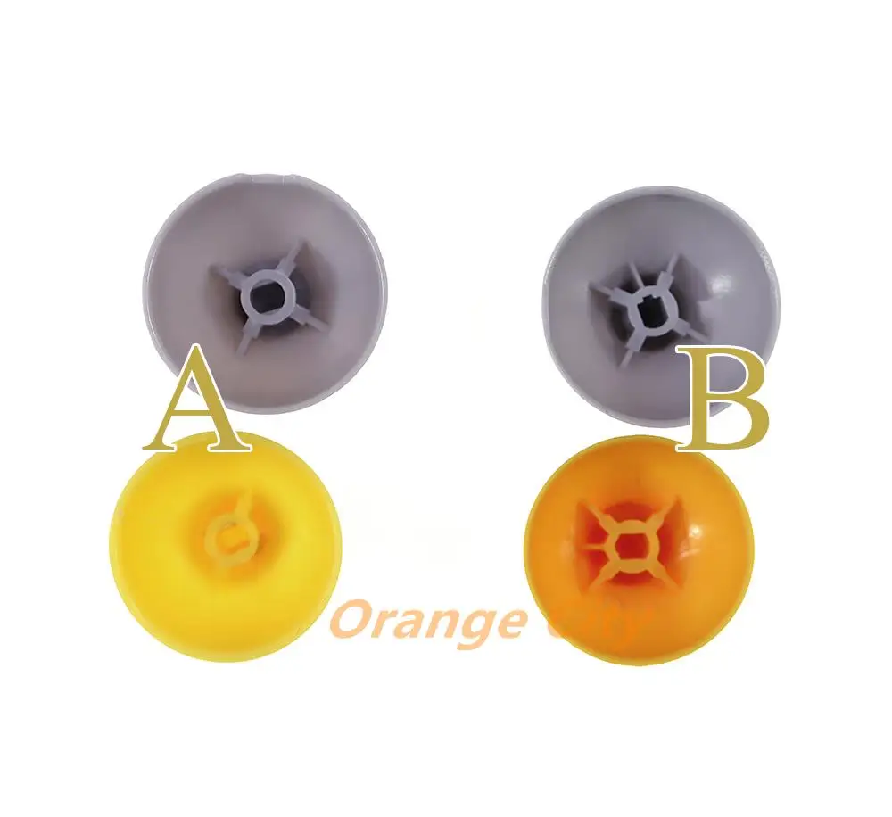 Замена серого и желтого цвета аналоговые Thumbsticks 3d Джойстик кепки для NGC Gamecube