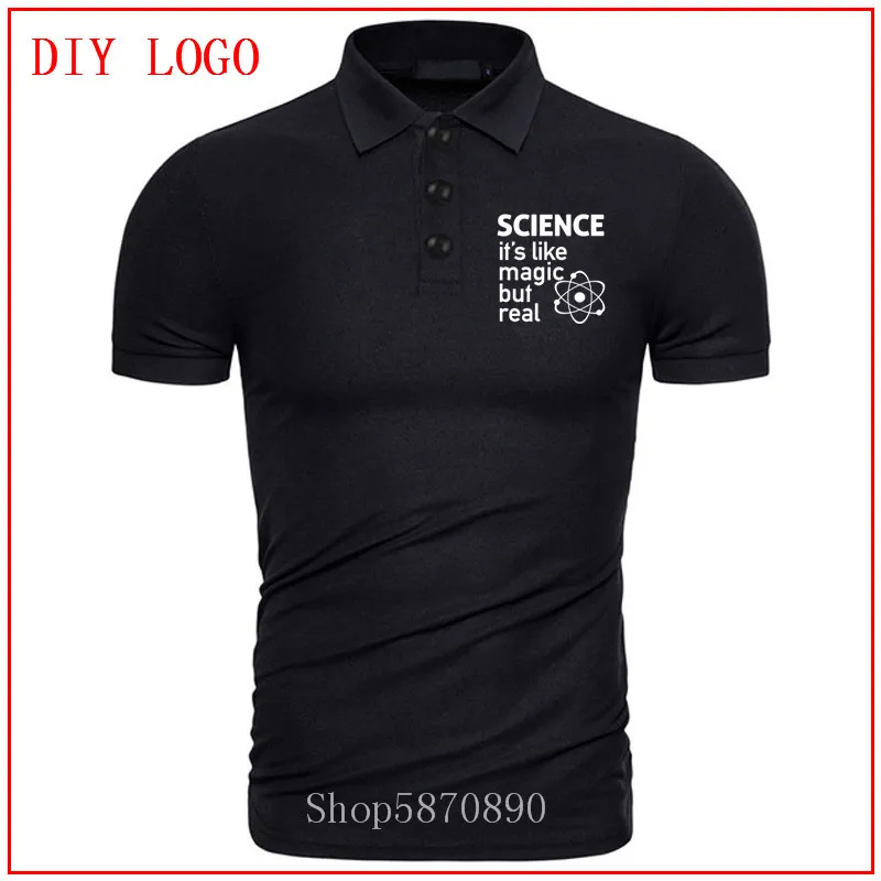 2020 SCIENCE It's Like Magic но настоящая белая мужская повседневная однотонная хлопковая