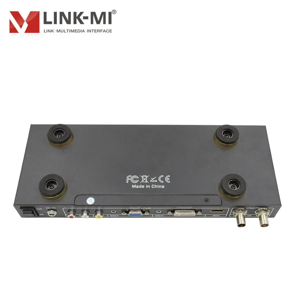 LINK MI SA01 SDI to All Scaler Converter HD/3G HDMI/VGA/DVI/SDI/композитное видео (CVBS) BNC конвертер для hd