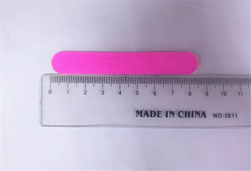 Двухсторонние пилочки для ногтей одноразовые маникюрные инструменты