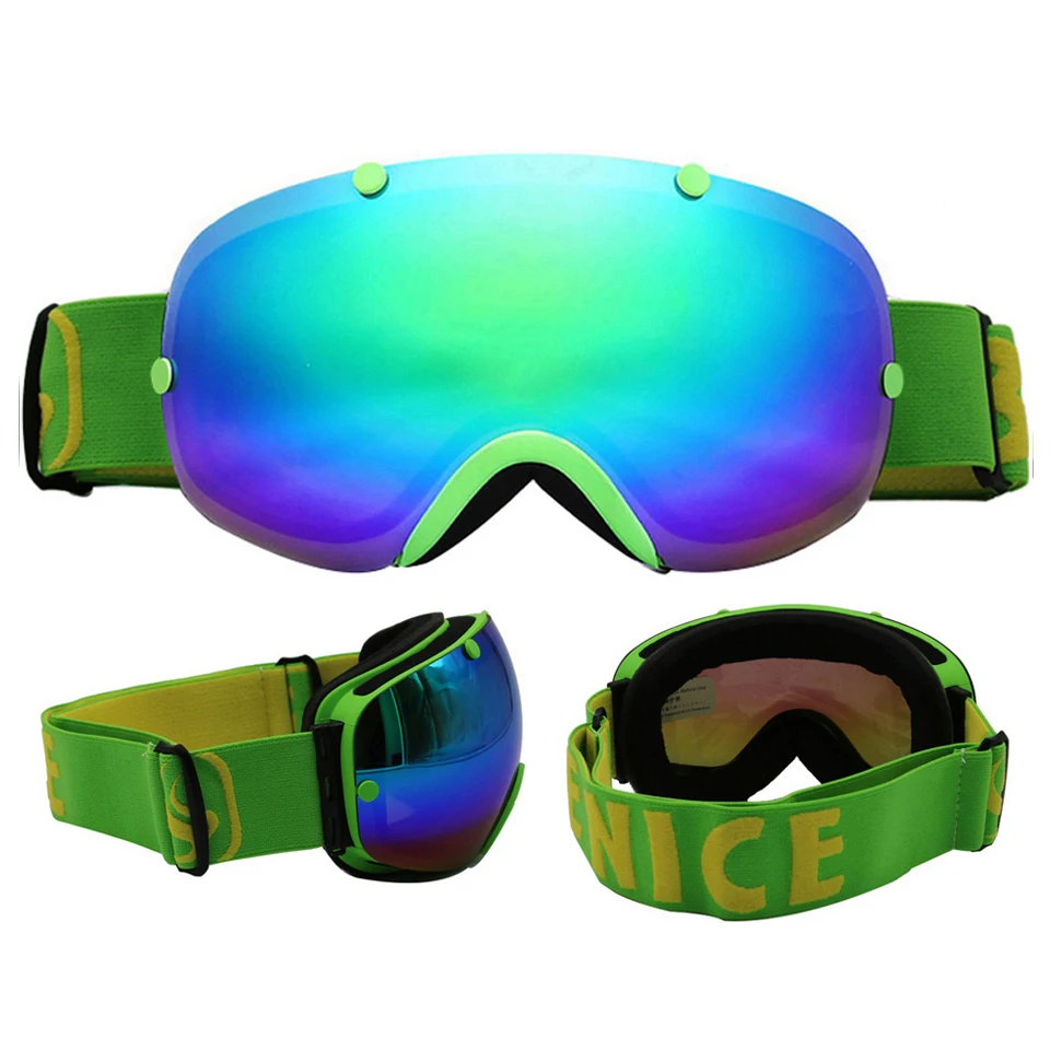 

Ski Glasses UV400 Anti-fog Ski Goggles Double Layers Snow Skiing Snowboard Skateboard Goggles Men Women Ski Eyewear
