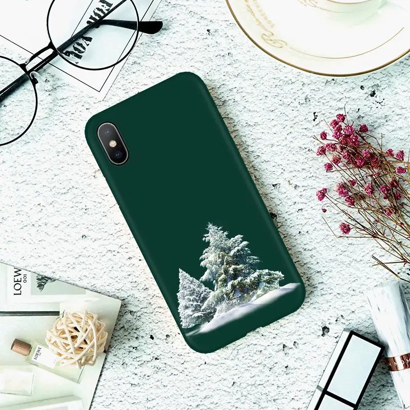 Klv-sd2shu Рождественский мягкий чехол для телефона с изображением лося для iPhone 7, чехол из ТПУ для iPhone 5, 6 S, 8 Plus, XS, X, Xr, XS Max, 11 Pro, MAX, год, матовый чехол - Цвет: Klv-sd2shu