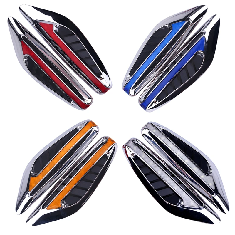 

New 2PCS Blade Steering Light Fender Side Marker Light Car LED Turn Signal Lamps