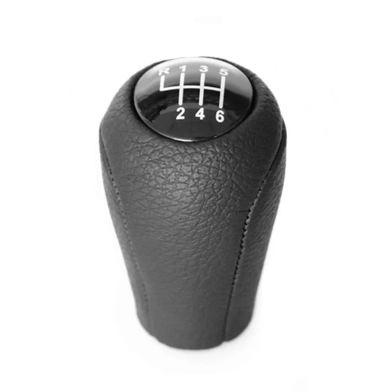 

Leather 5/6-Speed Gear Shift Knob for MAZDA 3 BK BL 5 CR CW 6 II GH CX-7 ER MX-5 NC III 23 MT Leather Shifter Lever Arm Headball