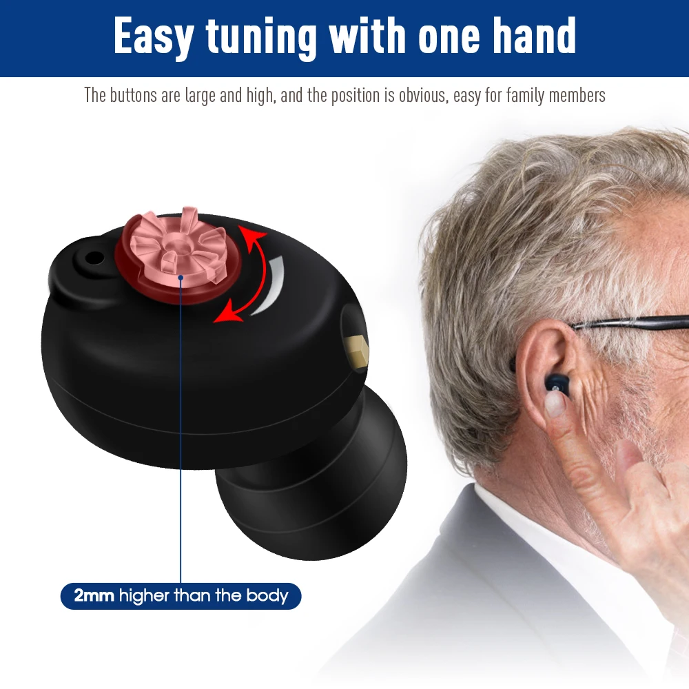 Слуховой аппарат слуховые аппараты цифровой усилитель звука с Беспроводной