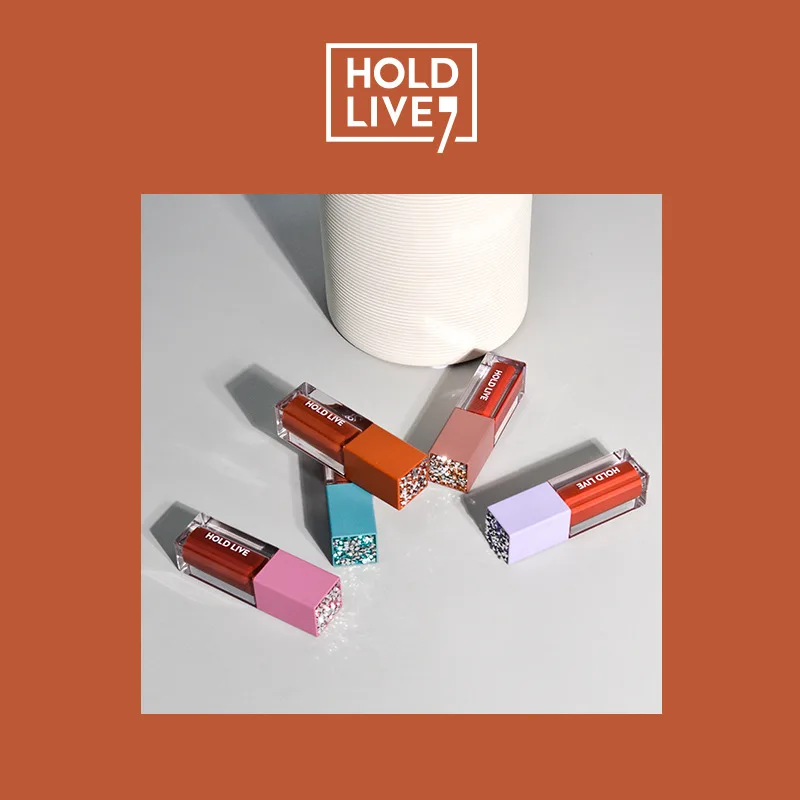Глазурованная помада HOLD LIVE The Love of Orchid series разноцветная матовая туманная кремовая