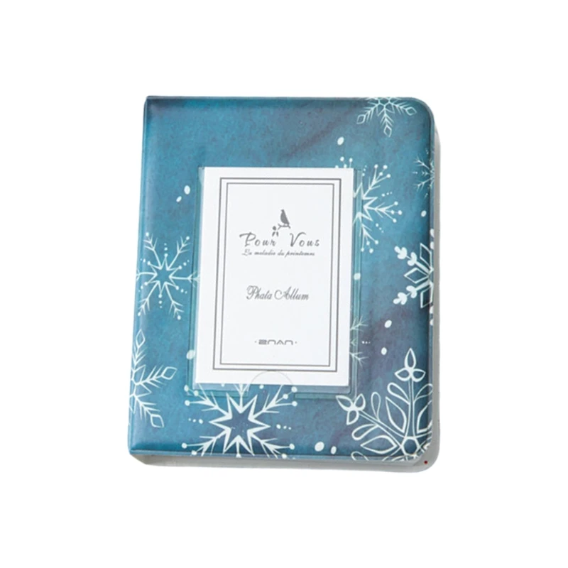 Фотоальбом W0YF портативный элегантный фотоальбом 3 дюйма с 64 фотографиями