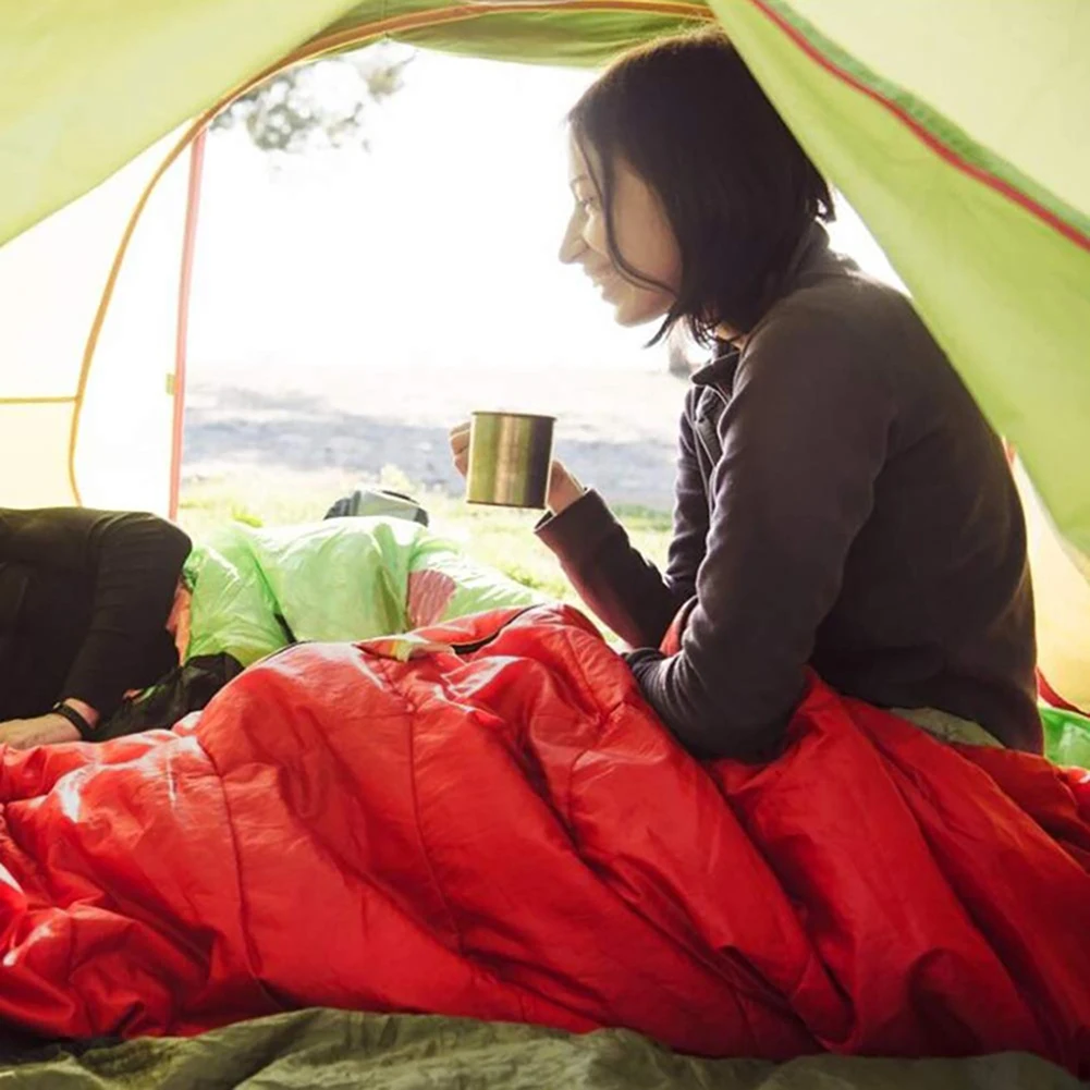 

Camping Sleeping Bag Envelope Warm Sleeping Bags for Adults Outdoor Travel Hiking Backpacking Sleeping Bag with Sack