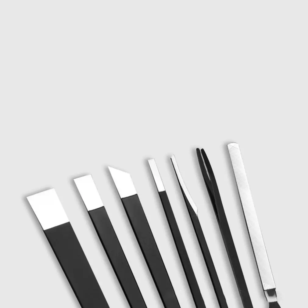 

Professional 7 pcs/set Stainless steel pedicure knife Dead Skin Calluses nail groove inlay Removal nail clippers Pedicure Set