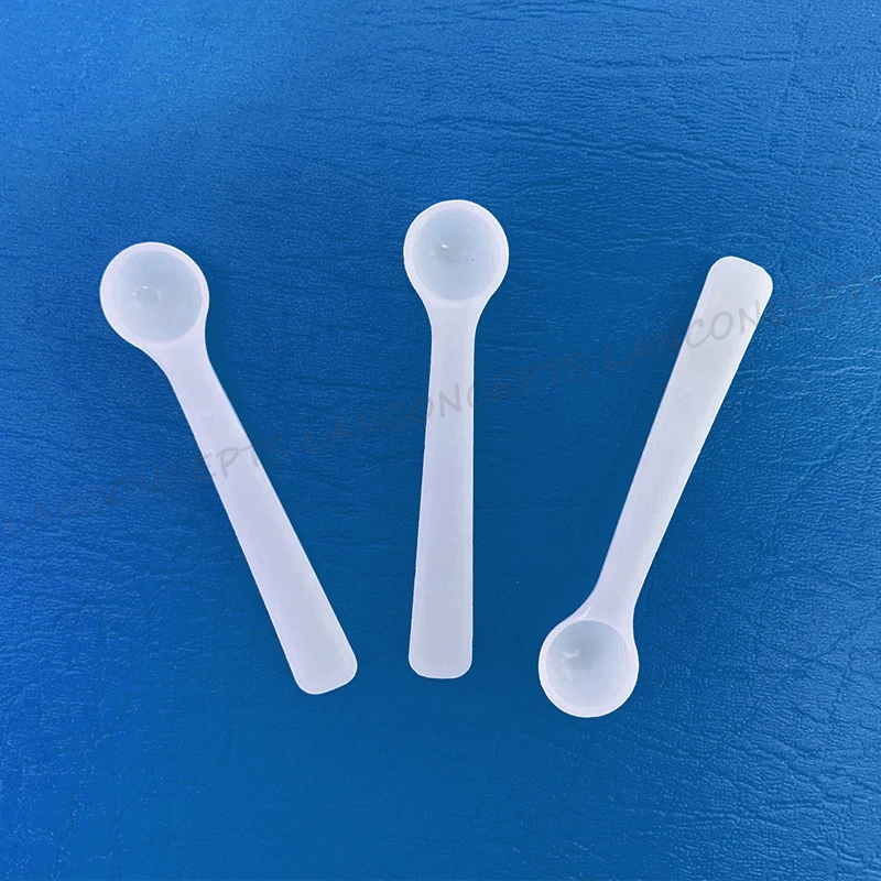 0 25 г мерный Совок из пластика 5 мл Micro Spoon мерные ложки белые совки 200 шт./лот