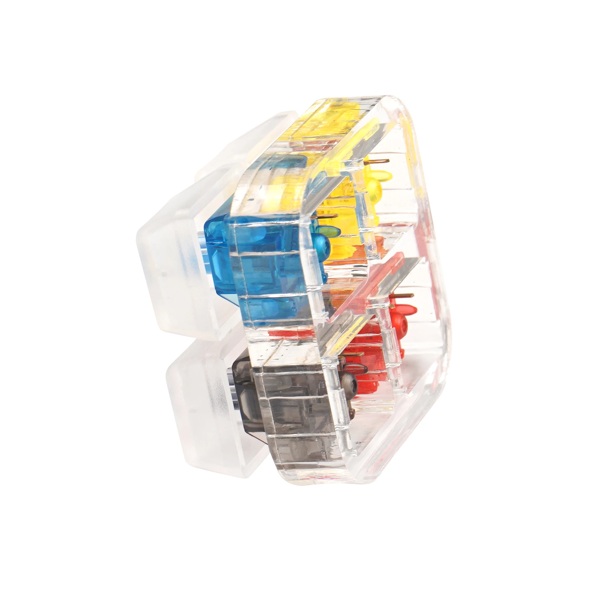 Механический тестер переключателя клавиатуры с прозрачными колпачками чернил