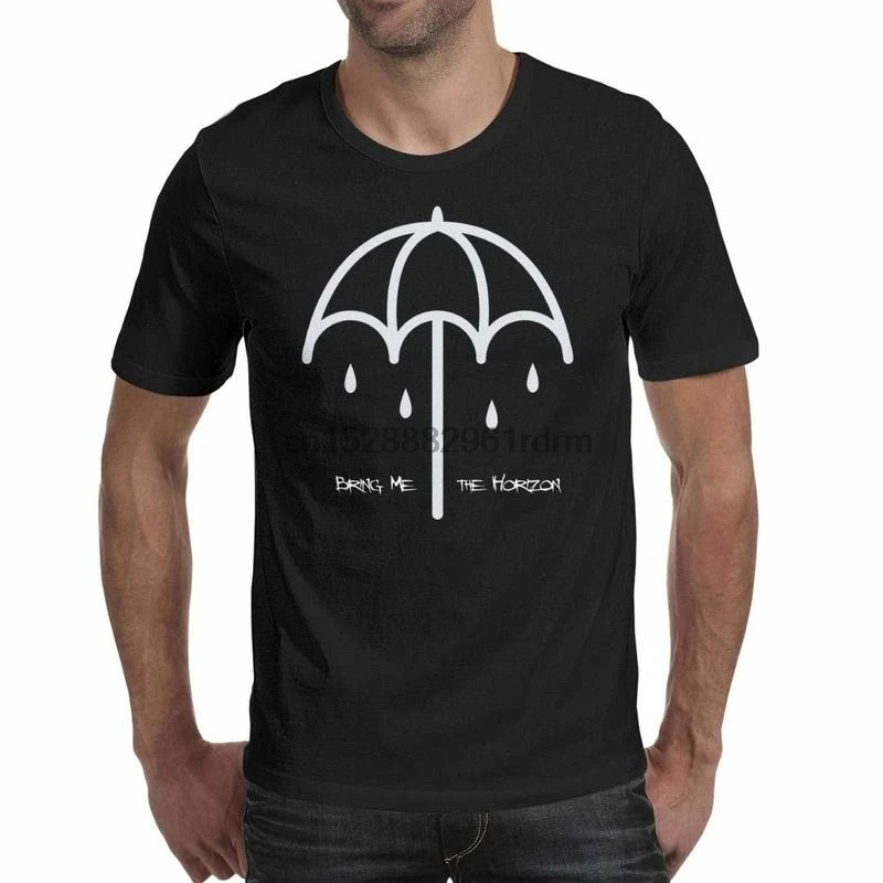 Мужская одежда HEIJU с изображением черепа и Призрака надписью Bring Me The Horizon|Мужские