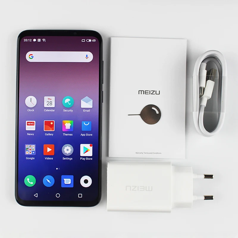Meizu 16XS, 6 ГБ, 64 ГБ, глобальная версия, 16 XS, Смартфон Snapdragon 675, 48мп, тройная камера, мобильный телефон, большая батарея, быстрая зарядка