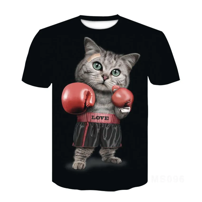 Футболка с коротким рукавом и принтом кошки Ragdoll футболка 3D топы для мужчин