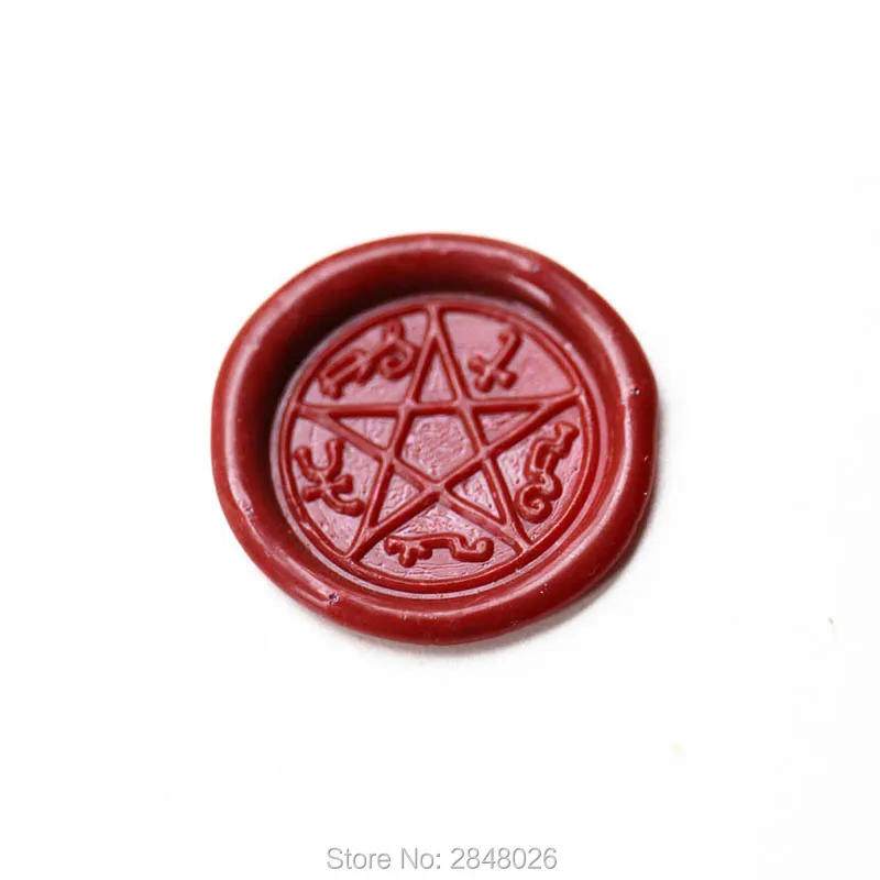 Сверхъестественная ловушка для дьявольской ловушки штамп восковой печати