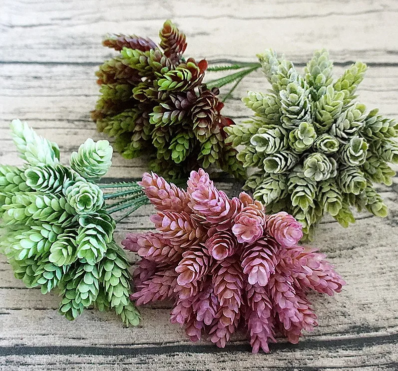 Искусственные суккуленты искусственные Висячие текстурированные нити с