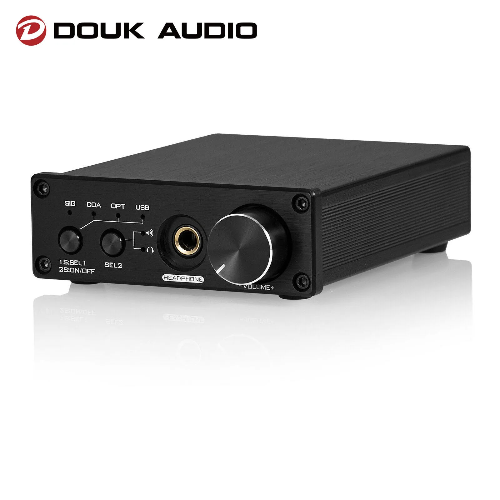 Дук аудио hi-fi двойной ES9038Q2M USB DAC коаксиальный/оптический цифро-аналоговый